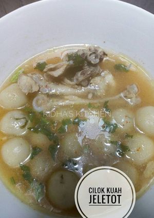 Foto resep Cilok Kuah hot Jletot