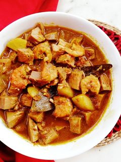 এঁচোড় চিংড়ি (echor chingri recipe in Bengali) রেসিপির প্রধান ছবি