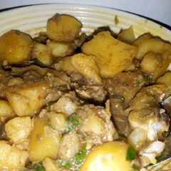 A picture of Potato pepper soup.