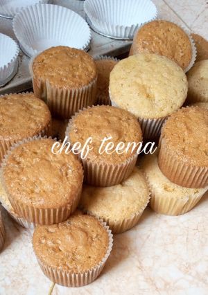 A picture of Vanilla Cup Cakes.