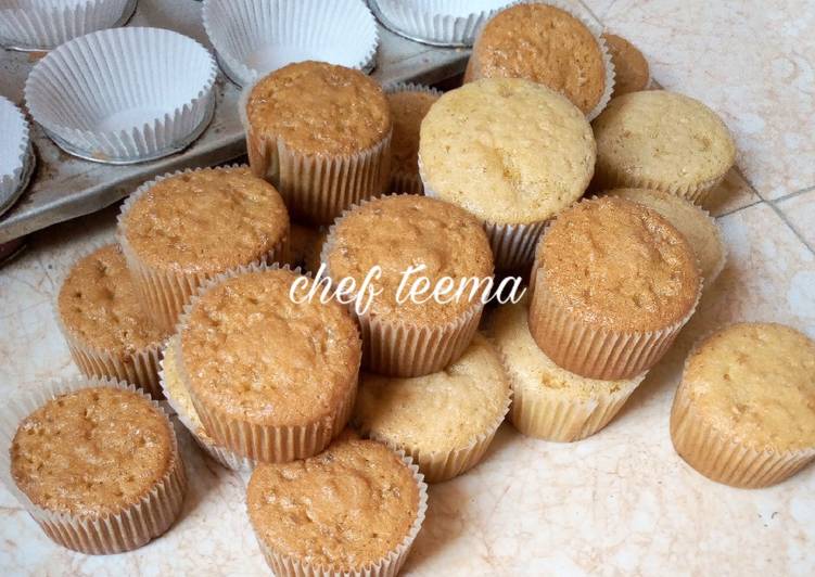 How to Prepare Homemade Vanilla Cup Cakes