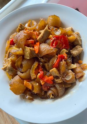 Foto resep Tumis Kikil Sapi Pedas