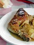 Pollo a la mostaza