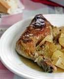 Pollo a la mostaza