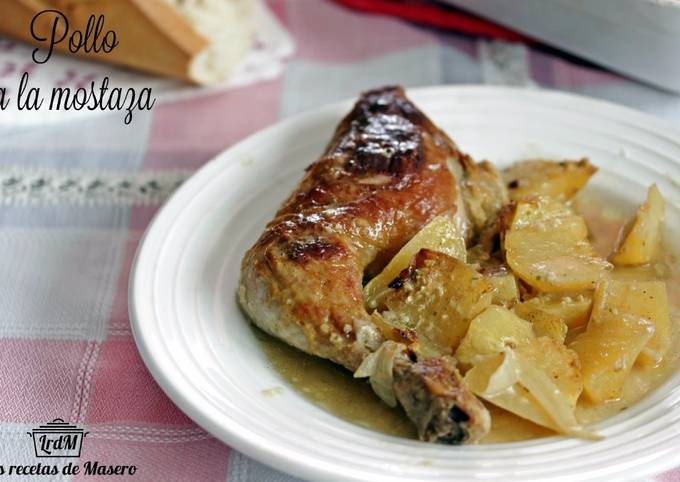 Pollo a la mostaza Receta de Las recetas de Masero- Cookpad