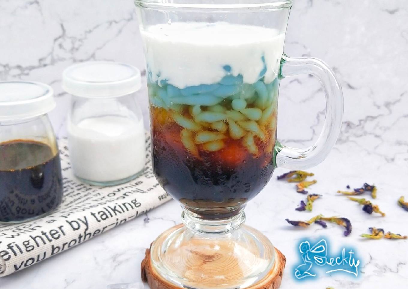 137. Cendol Bunga Telang