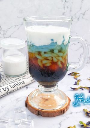 Foto resep 137. Cendol Bunga Telang