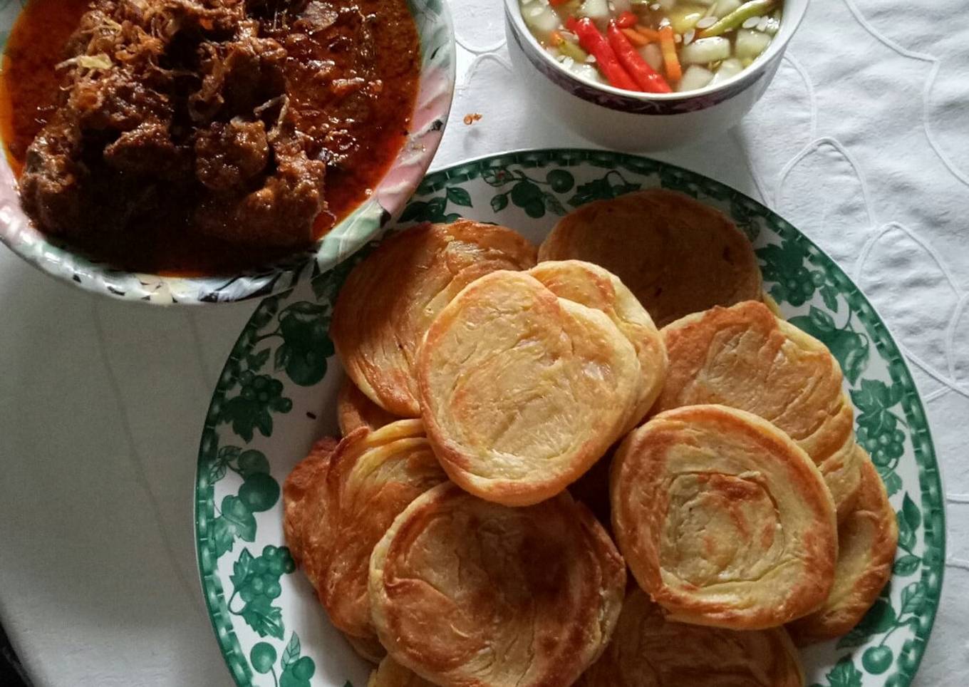 Martabak sorban rendang daging
