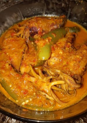 Foto resep Gulai Cumi Terong