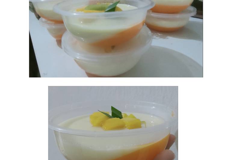Puding mangga nutrijell