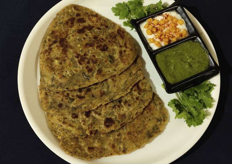 Easiest Way to Prepare Any-night-of-the-week Sprouted moong paratha
