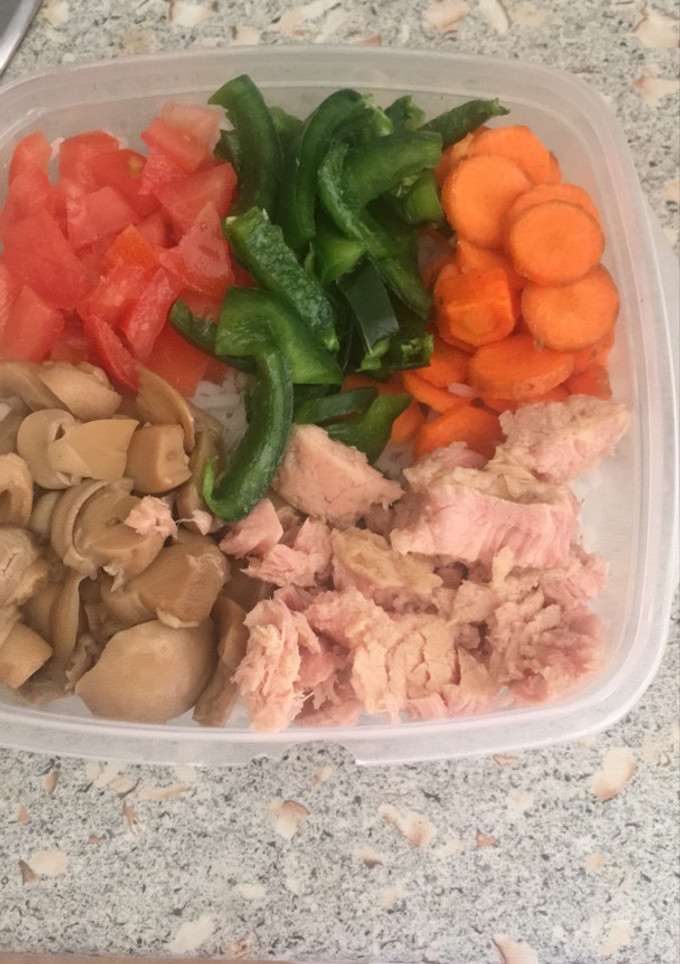 Una foto de Ensalada de arroz