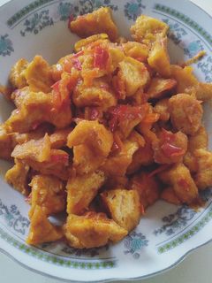 Foto resep Tahu asam manis pedas