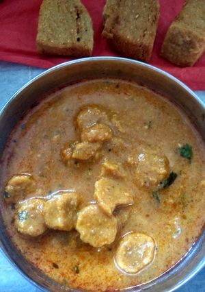 दही गट्टा (Dahi gatta recipe in Hindi) रेसिपी मुख्य फोटो