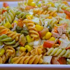 A picture of Ensalada de pasta.