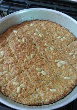 صورة لوصفة هريسه بالحليب المكثف المحلى
