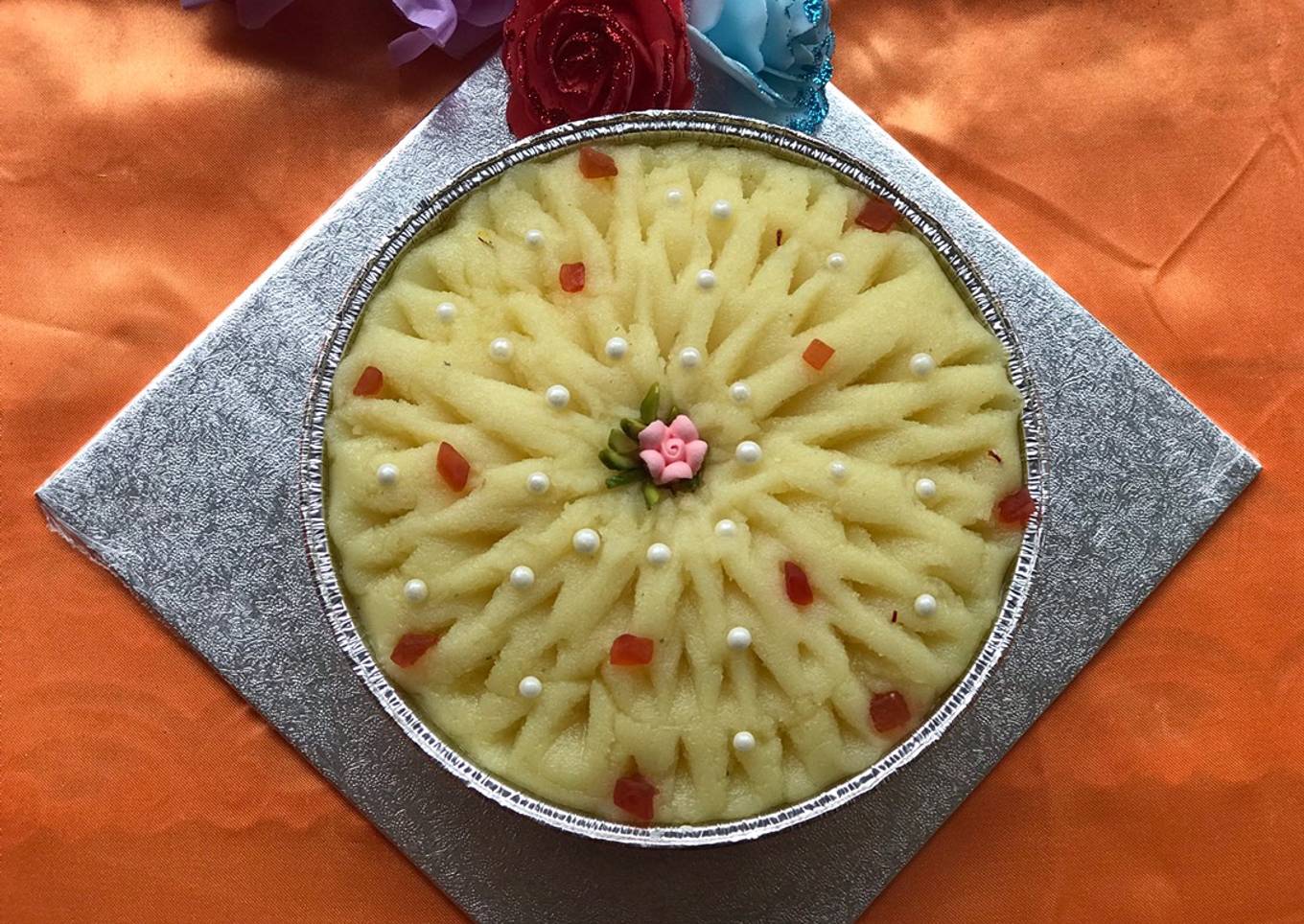 Semolina Halwa dussehra