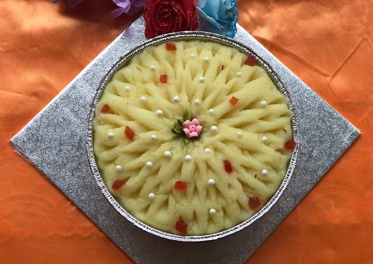 Step-by-Step Guide to Prepare Super Quick Homemade Semolina Halwa dussehra