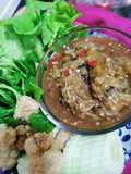 Eggplant Chili Paste with Fermented Fish Sauce