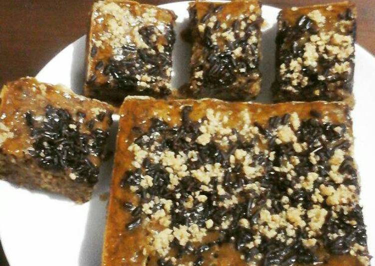 Brownies pisang barlin (no egg, no mixer, no timbang)