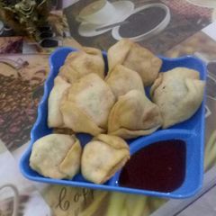 Instant mini samosa A picture of Instant mini samosa.