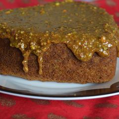 A picture of Part Wholewheat Pista Cake.