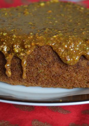 A picture of Part Wholewheat Pista Cake.