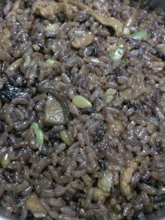 養生香菇瘦肉紫米糕 的食譜成品照片