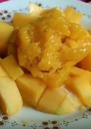 Foto resep Sorbet Mangga
