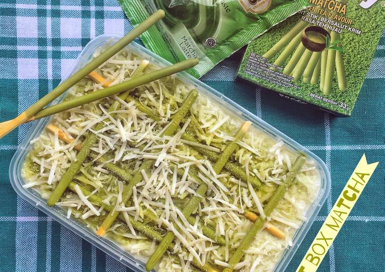 Cara meramu Dessert Box Matcha  Cepat