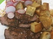Una foto de cuadril al horno