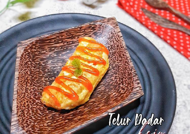 Bahan Telur Dadar Keju | Cara Mengolah Telur Dadar Keju Yang Enak Dan Lezat