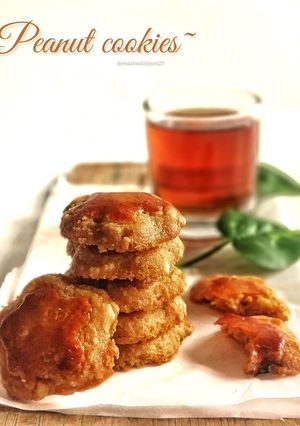 Foto resep Kukis Kacang simpel