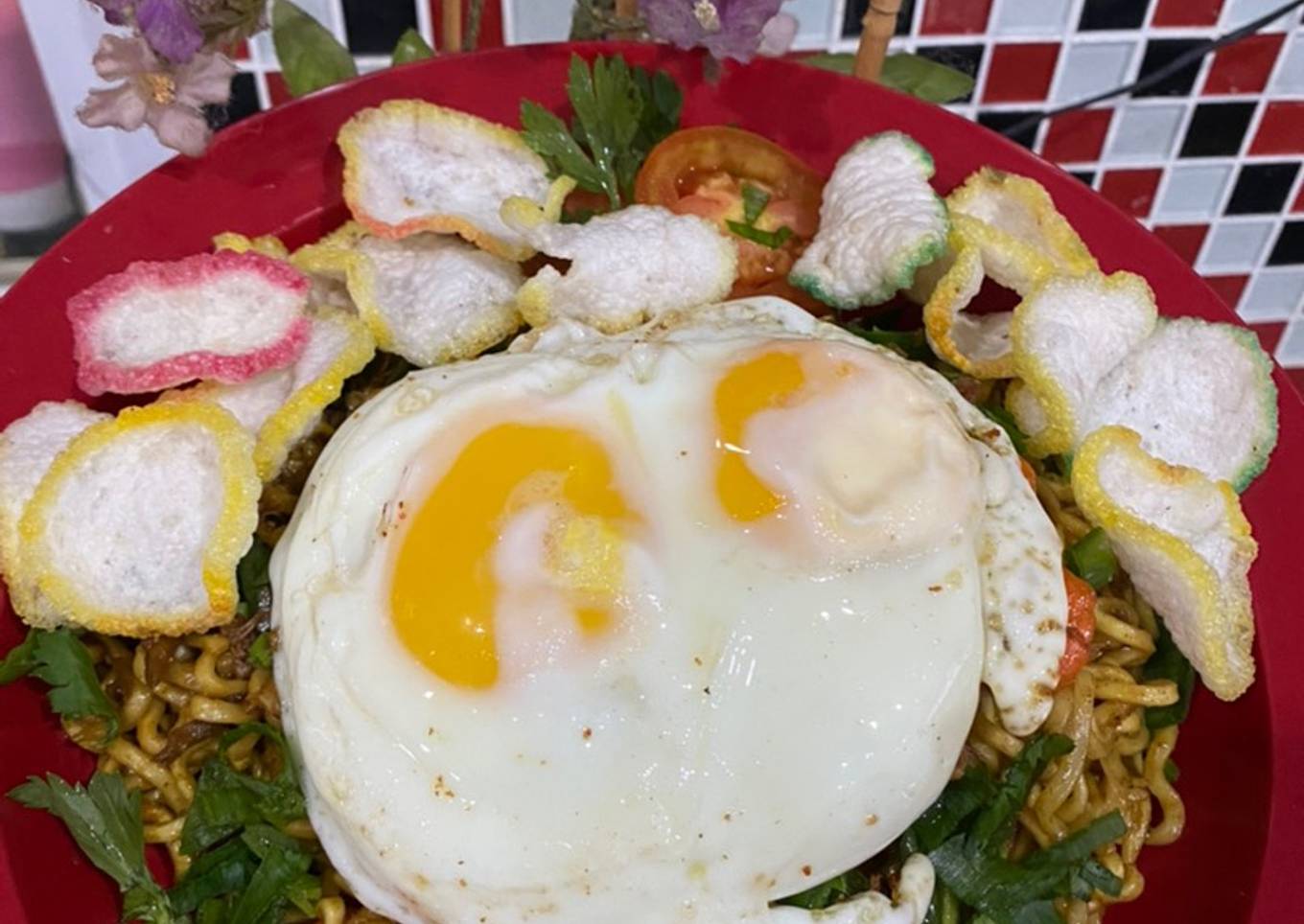 39. Mie Godog Kaldu Ayam Sederhana dan simple