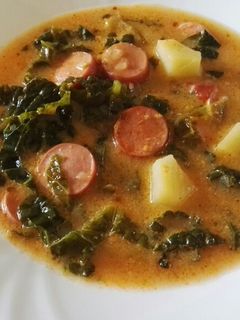 Kelkáposztás leves recept fotója