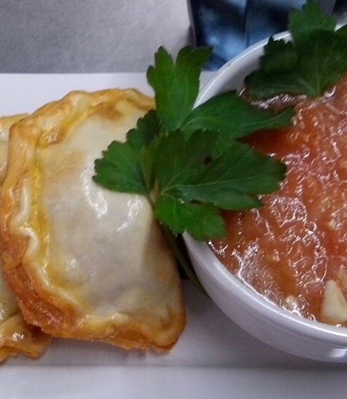 Una foto de Masa de empanadas sin tacc más salsa sin tacc
