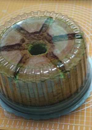 Foto resep Pandan chiffon cake resep 6 telur