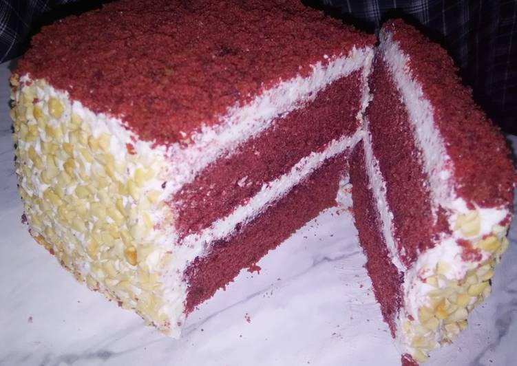 Bagaimana Menyiapkan Red Velvet Cheese Cake Anti Gagal