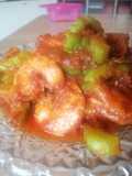 Sambal udang peria