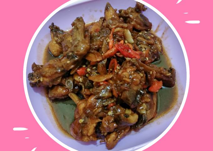 26.AYAM KECAP PEDAS SIMPLE