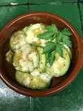 Calabacitas con piñones