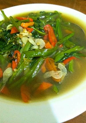 Foto resep Tumis kangkung terasi 😋