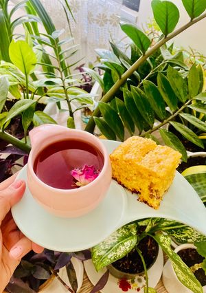 عکسی از دستور كيك هويج و گردو