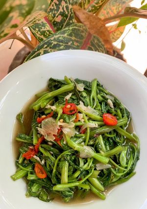 Foto resep Cah Kangkung sederhana