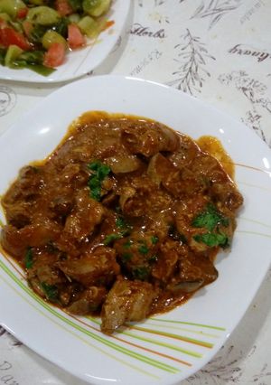 صورة لوصفة بكبوكه بكبد الدجاج