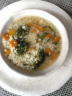 Una foto de Sopa con verduras