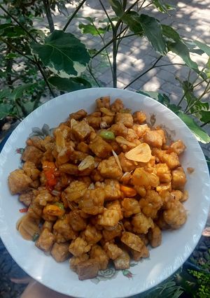 Foto resep Tempe oseng pedas