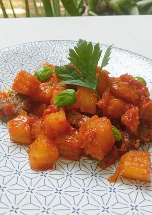 Foto resep Balado kentang ati pete/ sambal goreng ati