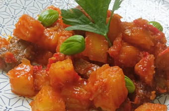 Cara Buat Balado kentang ati pete/ sambal goreng ati Kekinian