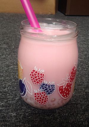 Foto resep Bubble Tea: Sweet Guava Latte 🍹